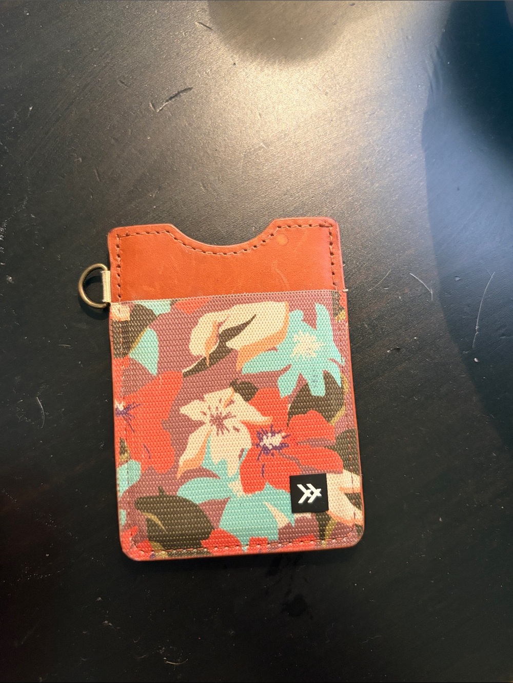 THREAD Floral Card Sleeve Phone Wallet